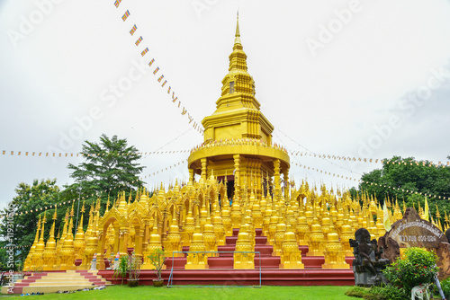 Impressive Architecture of Wat Pa Sawang Bun in Saraburi, Thailand