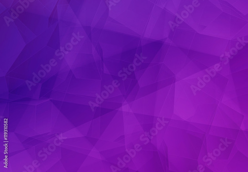 Abstract violet polygonal mosaic background