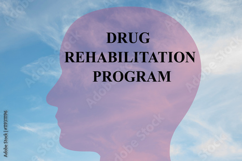 Drug Rehabilitation Program concept