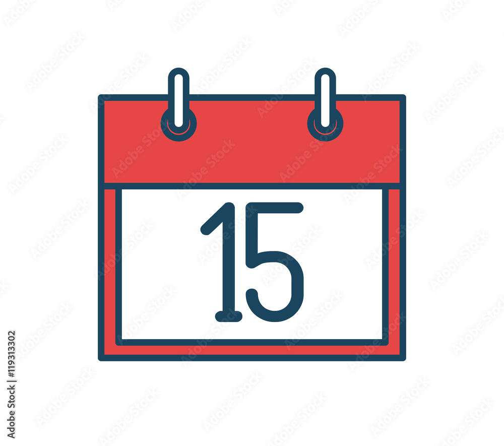calendar reminder isolated icon calendar reminder isolated icon