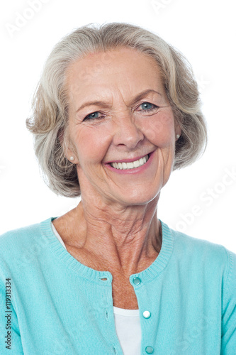 Picture of smiling senior woman.
