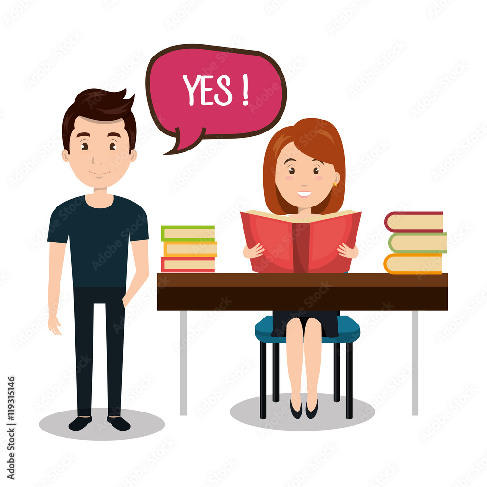 people talking speech communication vector illustration design people talking speech communication vector illustration design