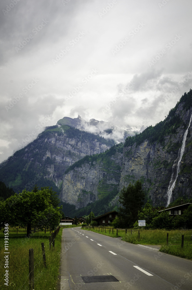Naklejka premium Lauterbrunnen