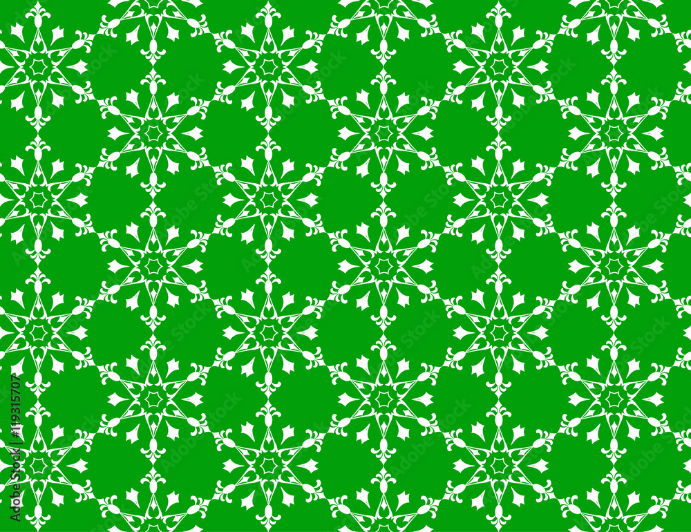 Pattern with snowflakes Pattern with snowflakes