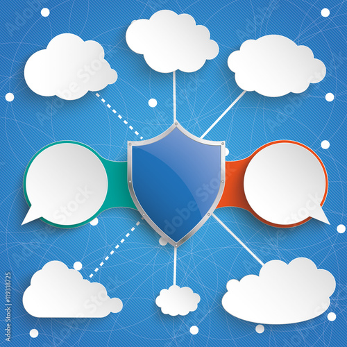 Infographic Internet Networks Encrypted Communication