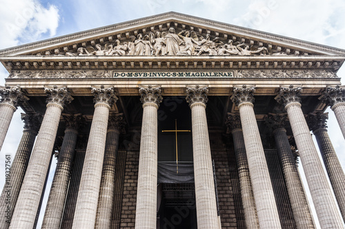 Eglise de la Madeleine - temple to glory of Napoleon army. Paris