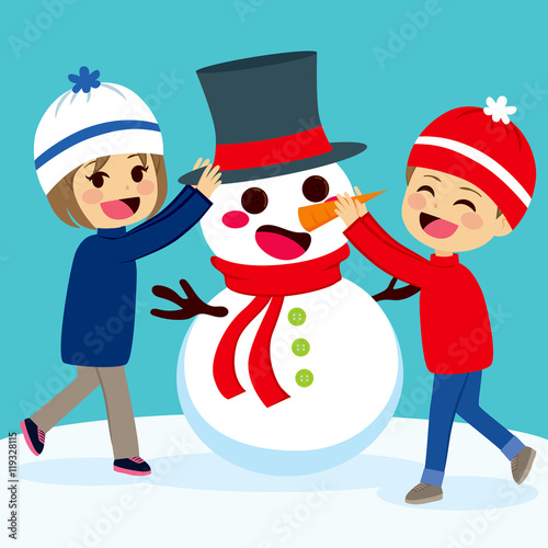 Cute lovely children siblin...