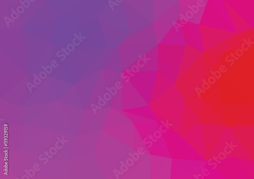 Vector triangular background low poly gradient