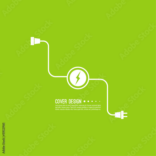Abstract background with wire