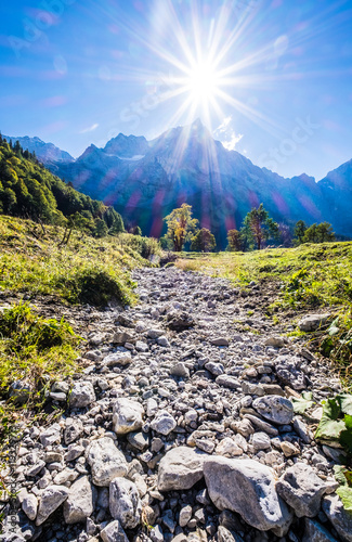 karwendel mountains photo