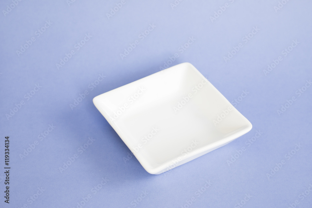 White square plate White square plate
