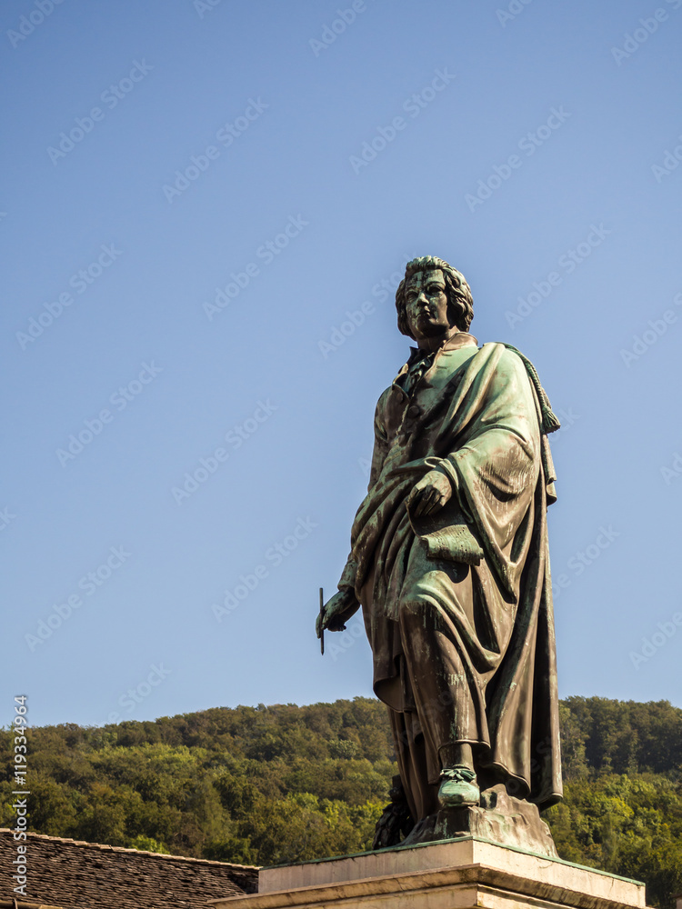 Fototapeta premium Mozart-Statue