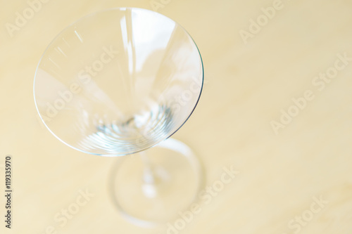 Cocktail glass decoration