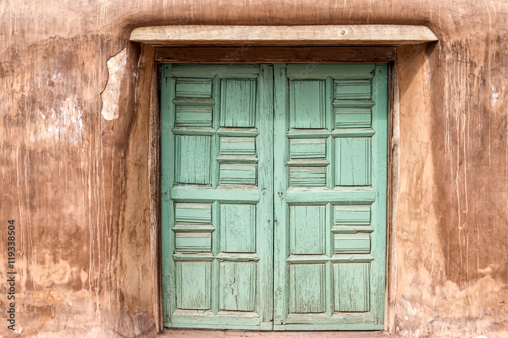 Naklejka premium Turquoise Door