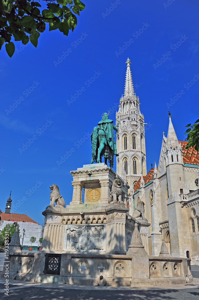 Saint Matthew church in Budapest, Hungary