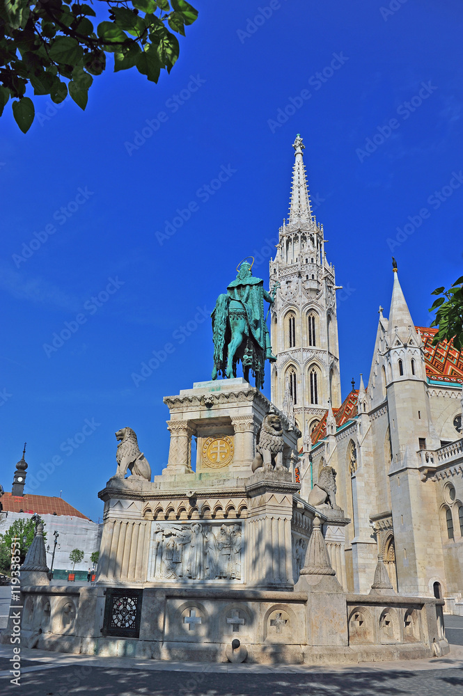 Saint Matthew church in Budapest, Hungary Saint Matthew church in Budapest, Hungary