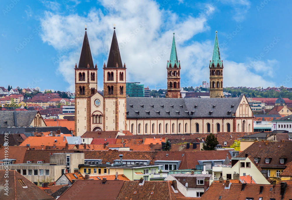 Skyline von Würzburg