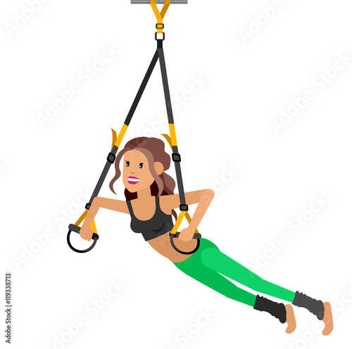 Fit woman stretching her leg to warm up - isolated over white background