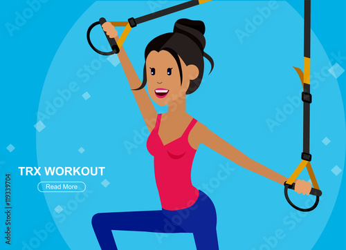 Fit woman stretching her leg to warm up - isolated over white background