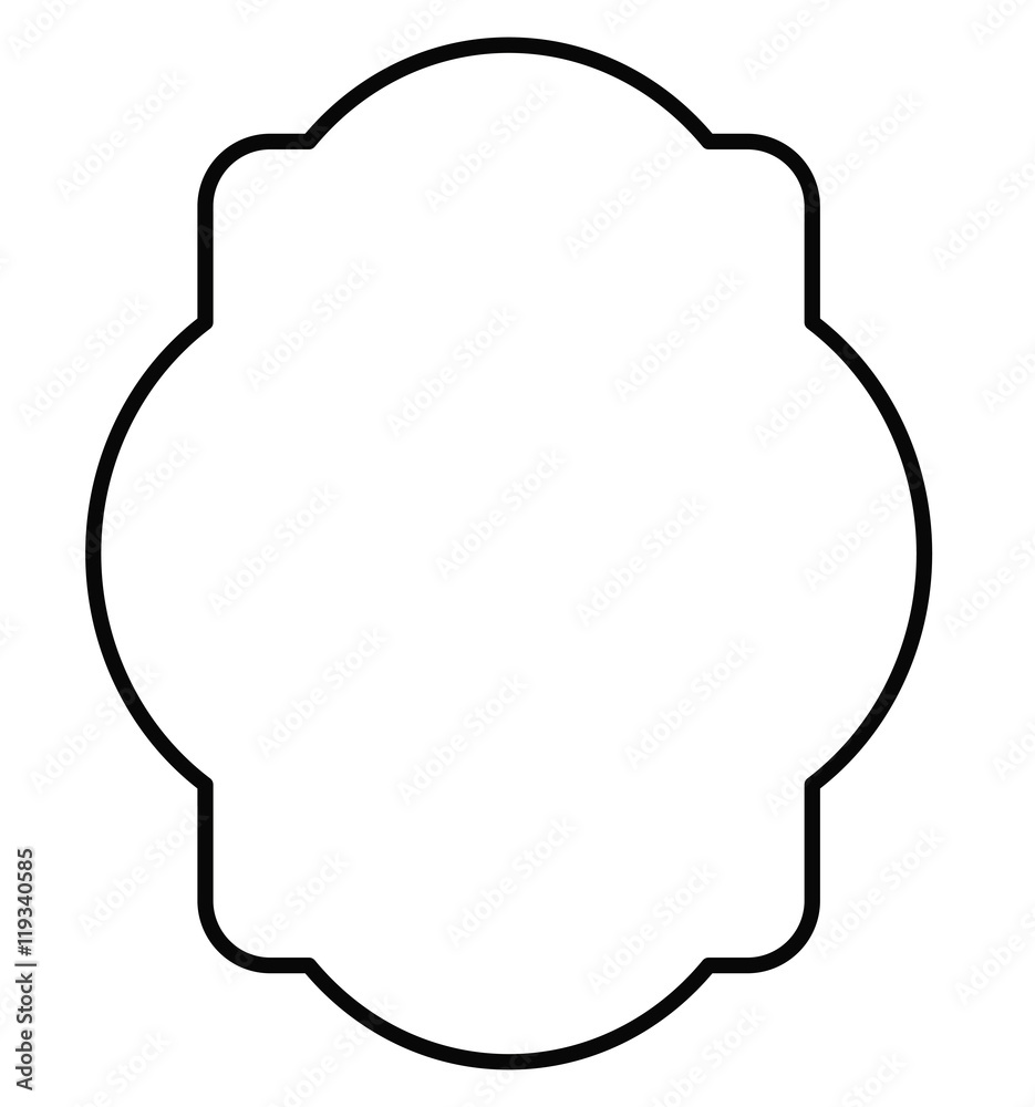 elegant frame decoration isolated vector illustration design elegant frame decoration isolated vector illustration design