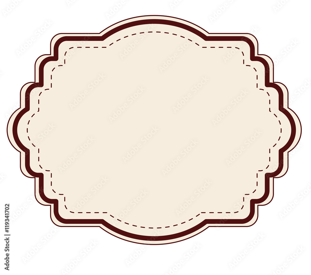 elegant frame decoration isolated vector illustration design elegant frame decoration isolated vector illustration design