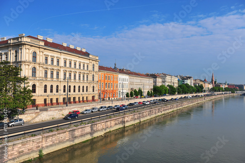 Riverside of Budapest city centre on Danube, Hungary © Arseniy Krasnevsky