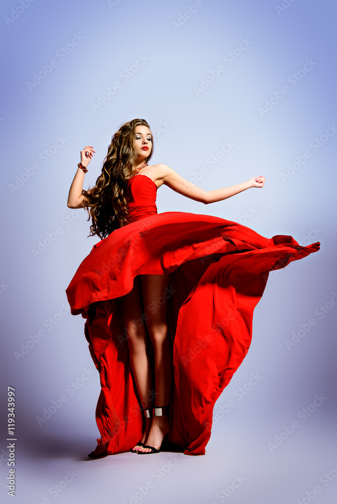 Naklejka premium glitzy gown