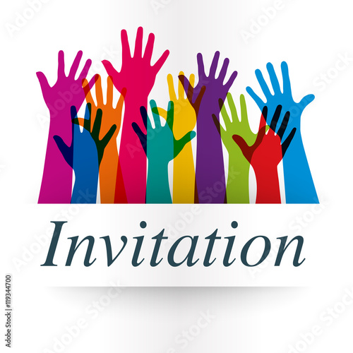Invitation - mains levées
