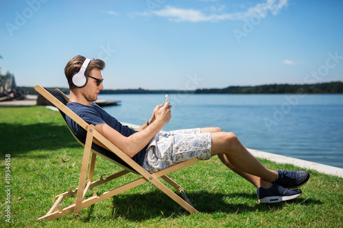 Relax with the music