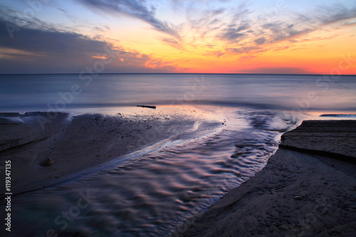 Lake Erie Sunset photo