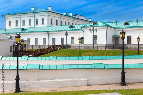 Part of complex Tobolsk Kremlin is located in Russia in the Kemerovo region photo