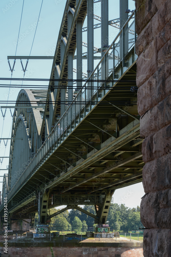 Südbrücke in Köln am Rhein Südbrücke in Köln am Rhein