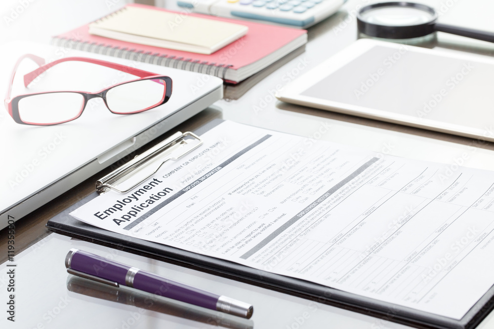 Businessman or job seeker fill in Employment Application form with pen. job vacancy concept. Businessman or job seeker fill in Employment Application form with pen. job vacancy concept.