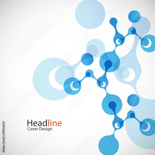 Vector network background