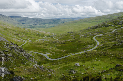 Road leading to the Healy Pass, Ireland, Europe © ale_rizzo