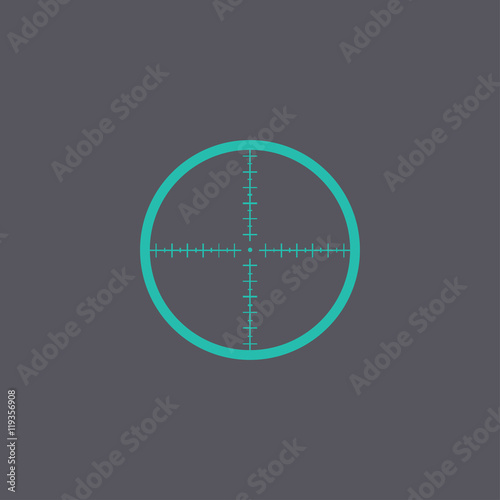 Sight device icon.