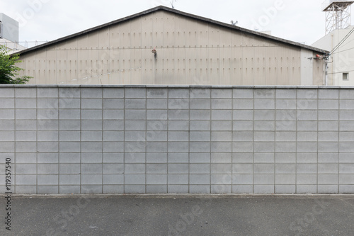 Wallpaper Mural Large blank billboard on a street wall, banners with room to add your own text Torontodigital.ca