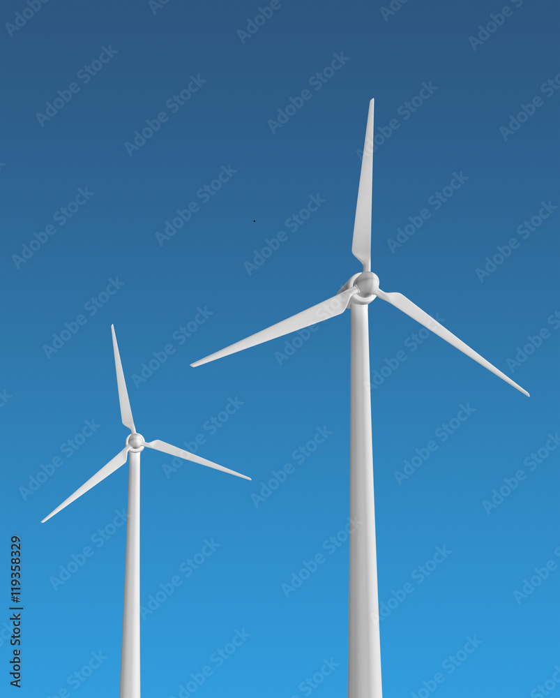 éolienne énergie durable ciel bleu éolienne énergie durable ciel bleu