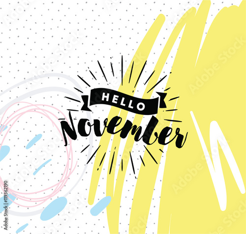 Typography for poster, invitation, greeting card or t-shirt.