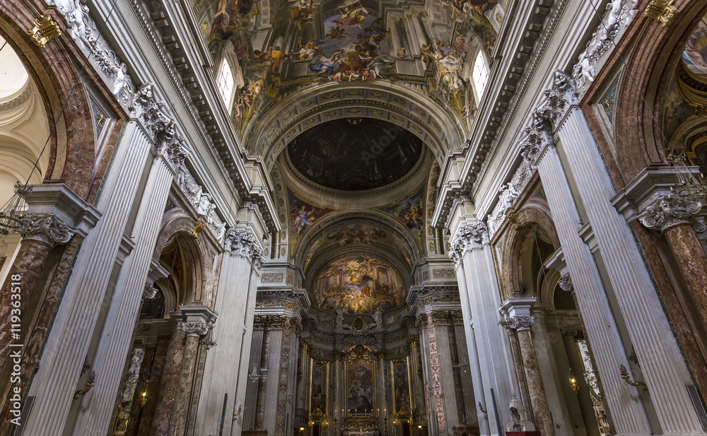  Sant Ignazio church, Rome, Italy