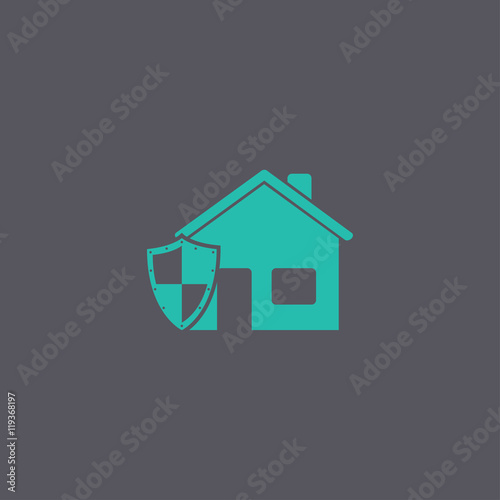 house shield icon