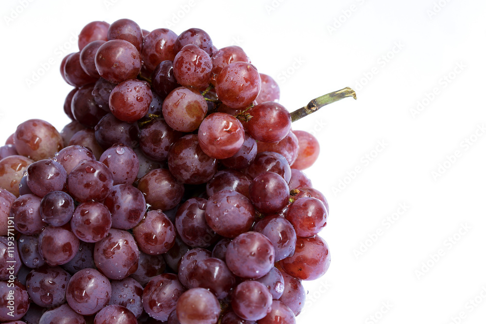 Fototapeta premium A bunch of grapes