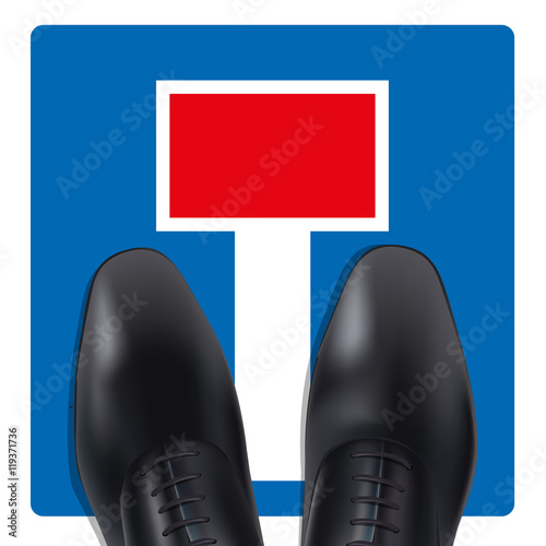 Impasse - professionnel - homme