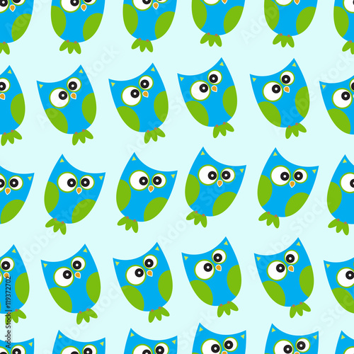 Vector seamless pattern on the theme of birds.