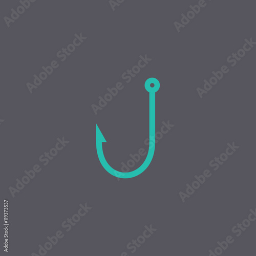 Hook icon. Vector