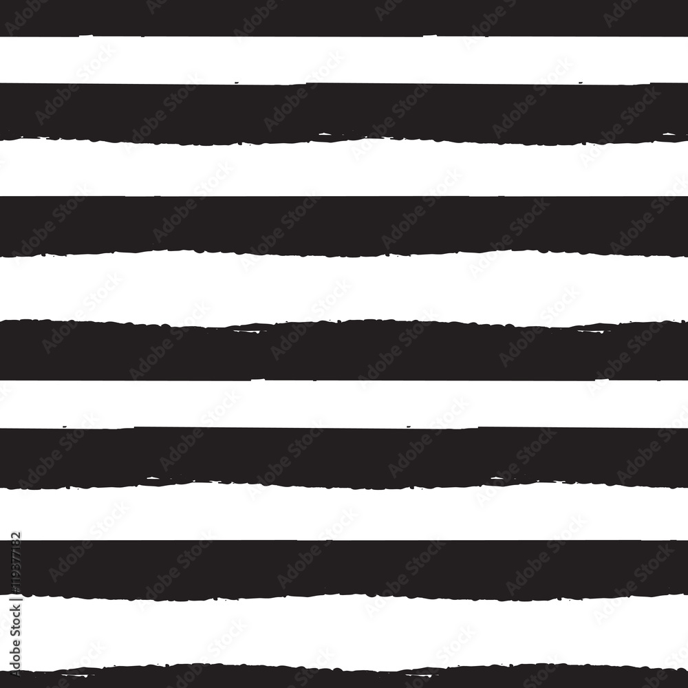 Black and white paint brushstrokes seamless vector pattern. Brush smear stripes white bold background. Black and white paint brushstrokes seamless vector pattern. Brush smear stripes white bold background.