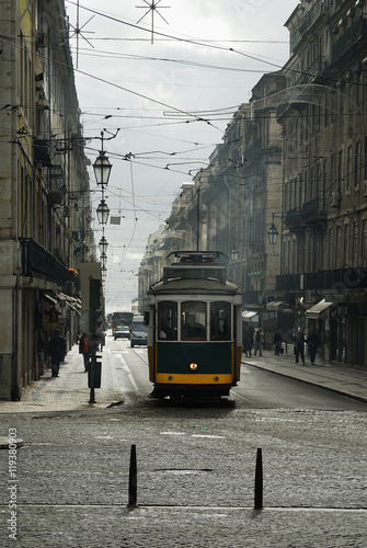 Tranvia urbano en Lisboa