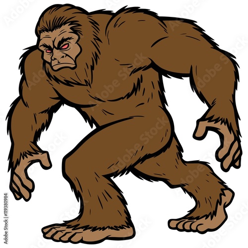 Bigfoot Mascot photo