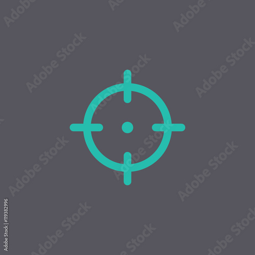 Sight device icon.