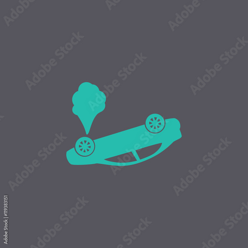 Car crash concept.